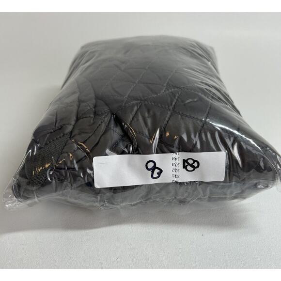 Women's GUESS Gray Puffer Jacket Size S Leopard Print Inside Check Diamond Dsgn - Picture 12 of 12